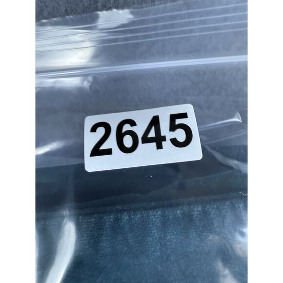 Chico's Pants Womens 1.5 Green Velvet Embellished Rhinestone Straight - Picture 7 of 7